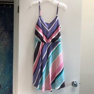 LC Conrad Spaghetti Strap multi-color Dress